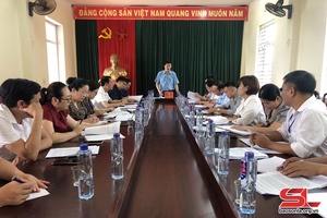 Đoàn khảo sát của Ban Dân vận Tỉnh ủy làm việc với huyện Sông Mã