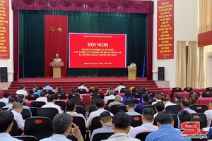 'Tập huấn nghiệp vụ công tác tổ chức lấy ý kiến cử tri đối với Đề án nâng cấp xã Mường Giàng thành thị trấn Quỳnh Nhai