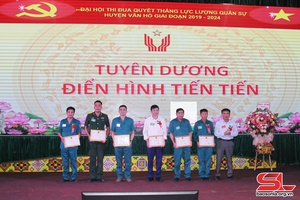 'Đại hội thi đua Quyết thắng lực lượng quân sự huyện Vân Hồ 