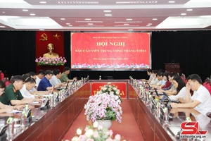 Hội nghị báo cáo viên Trung ương tháng 5/2024