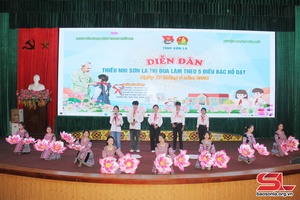 Diễn đàn “Thiếu nhi Sơn La thi đua làm theo 5 điều Bác Hồ dạy”