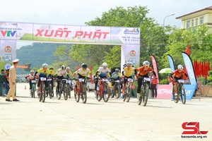 'Giải đua xe đạp địa hình VTV Cup 2024 tại huyện Vân Hồ thành công tốt đẹp