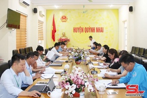 Kiểm tra công tác tổ chức Đại hội đại biểu các dân tộc thiểu số tại huyện Quỳnh Nhai