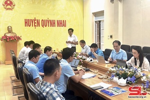Kiểm tra công tác chuẩn bị Kỳ thi tốt nghiệp THPT năm 2024, tại huyện Quỳnh Nhai