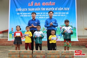Thành đoàn ra quân Chiến dịch thanh niên tình nguyện hè 2024