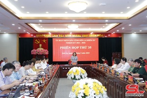 Phiên họp thứ 35, UBND tỉnh khóa XV