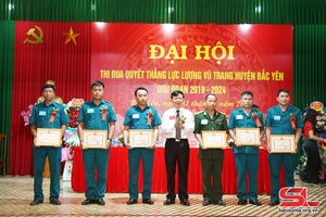 Đại hội thi đua Quyết thắng lực lượng vũ trang huyện Bắc Yên giai đoạn 2019-2024