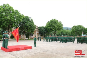 Bộ Chỉ huy Bộ đội Biên phòng Sơn La tổ chức Lễ tuyên thệ chiến sĩ mới