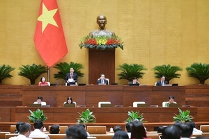 Hôm nay (8-6), Quốc hội thảo luận về dự án luật tư pháp người chưa thành niên, chống mua bán người