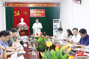 Đồng chí Bí thư Tỉnh ủy tiếp công dân