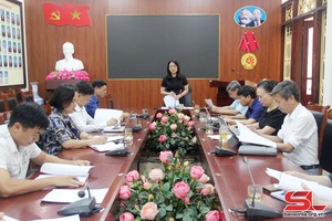 Họp Ban tổ chức Cuộc thi tìm hiểu, tuyên truyền về chuyển đổi số tỉnh Sơn La năm 2024