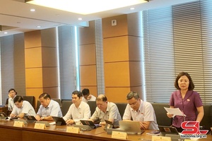 Đoàn đại biểu Quốc hội tỉnh Sơn La tiếp tục tham gia thảo luận tại tổ