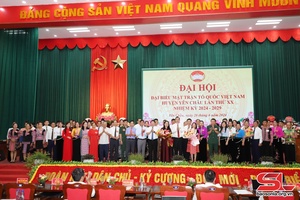 Đại hội đại biểu Mặt trận Tổ quốc Việt Nam huyện Yên Châu lần thứ XX
