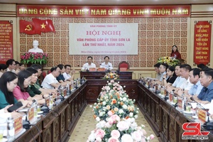Hội nghị Văn phòng cấp ủy tỉnh Sơn La