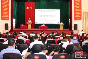 Kỳ họp thứ tám, HĐND huyện Quỳnh Nhai khóa XXI, nhiệm kỳ 2021-2026