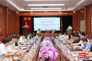 'Hội nghị Ban Chấp hành Đảng bộ huyện Thuận Châu lần thứ 17
