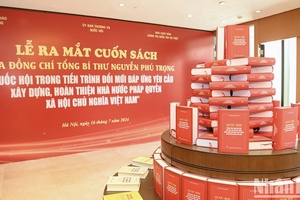 Lễ ra mắt cuốn sách của đồng chí Tổng Bí thư Nguyễn Phú Trọng về Quốc hội