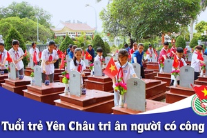 Tuổi trẻ Yên Châu tri ân người có công   