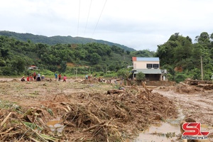 Chiềng Chung thiệt hại do mưa lũ hơn 250 triệu đồng