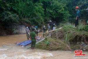 Tìm thấy thi thể người phụ nữ sau hơn 1 tuần mất tích do mưa lũ