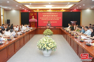 Họp Ban chỉ đạo Đại hội đại biểu các dân tộc thiểu số tỉnh Sơn La lần thứ IV, năm 2024