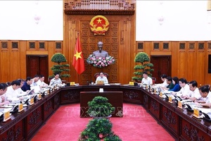 Thủ tướng Phạm Minh Chính chủ trì họp Thường trực Chính phủ để thảo luận về một số luật