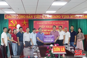 Sơn La tiếp nhận gần 20 tỷ đồng ủng hộ khắc phục hậu quả thiên tai