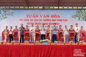 Khai mạc Tuần Văn hóa, thể thao, du lịch và thương mại vùng cao huyện Thuận Châu năm 2024