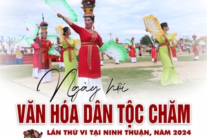 Ngày hội Văn hóa dân tộc Chăm lần thứ VI tại tỉnh Ninh Thuận, năm 2024