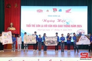 'Ngày hội “Tuổi trẻ Sơn La với văn hóa giao thông” năm 2024