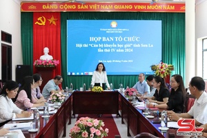 'Hội thi "Cán bộ khuyến học giỏi" tỉnh Sơn La năm 2024