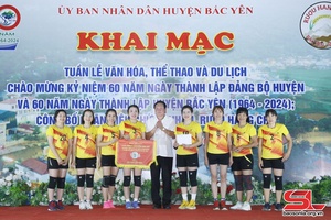 Giải bóng chuyền da nam, bóng chuyền hơi nữ huyện Bắc Yên năm 2024