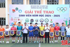 Trường Đại học Tây Bắc khai mạc Giải thể thao sinh viên năm học 2024 - 2025