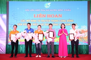 Liên hoan “Các mô hình tổ truyền thông cộng đồng gắn với tìm hiểu Luật Bình đẳng giới” năm 2024