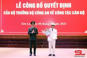 Công bố quyết định của Bộ trưởng Bộ Công an về công tác cán bộ