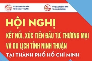 Hội nghị kết nối, xúc tiến đầu tư, thương mại và du lịch tỉnh Ninh Thuận tại TP.Hồ Chí Minh