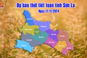 'Dự báo thời tiết toàn tỉnh Sơn La ngày 17/11/2024