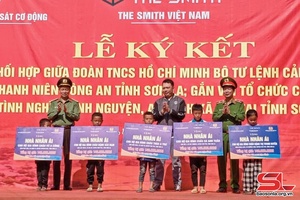 'Ký kết quy chế phối hợp giữa Đoàn Thanh niên Bộ Tư lệnh Cảnh sát cơ động và Ban Thanh niên Công an tỉnh 