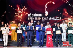 'Sơn La có 1 điển hình được tôn vinh tại Chương trình “Hồ Chí Minh - hành trình khát vọng 2024”