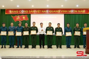 'Mai Sơn triển khai công tác quốc phòng, quân sự địa phương năm 2025