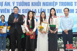 Chung kết Cuộc thi “Dự án, ý tưởng khởi nghiệp cho thanh niên, sinh viên tỉnh Sơn La” lần thứ VII, năm 2024