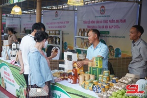 'Nông sản Sơn La tại Thủ đô Hà Nội
