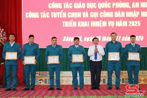 'Sông Mã triển khai nhiệm vụ quốc phòng, quân sự năm 2025