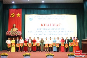 'Khai mạc Hội thi giáo viên dạy giỏi cấp huyện năm học 2024-2025