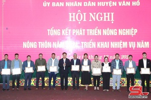 'Vân Hồ triển khai nhiệm vụ nông nghiệp, nông thôn năm 2025