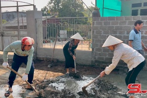 'Đường giao thông nông thôn - Làm tới đâu, chất lượng tới đó