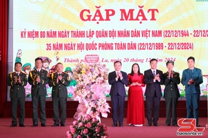 'Thành phố gặp mặt Kỷ niệm 80 năm Ngày thành lập Quân đội nhân dân Việt Nam