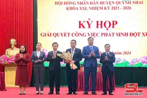 'Kỳ họp HĐND huyện Quỳnh Nhai giải quyết công việc phát sinh đột xuất