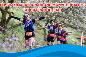 'Giải chạy Marathon đường mòn Việt Nam 2025 tại huyện Mộc Châu 