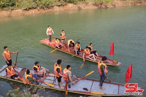 'Ngày hội đua thuyền xã Tạ Bú sẽ diễn ra sáng 19/1

